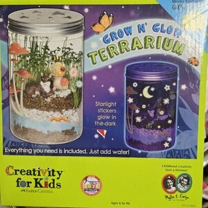 Creativity for Kids Grow N' Glow Terrarium Kit